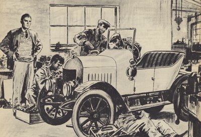 William Morris, geleceğin Lord Nuffield by English School